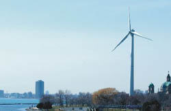750 kW turbine, Toronto ON